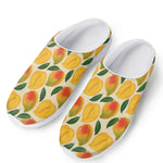 Ripe Mango Fruit Pattern Print Mesh Casual Shoes