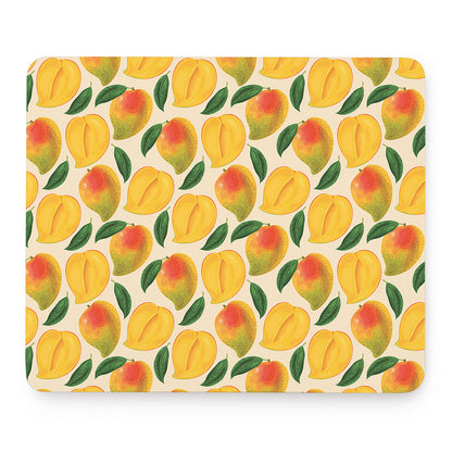 Ripe Mango Fruit Pattern Print Mouse Pad