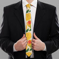 Ripe Mango Fruit Pattern Print Necktie