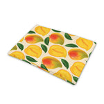 Ripe Mango Fruit Pattern Print Pet Cooling Mat Cover