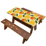 Ripe Mango Fruit Pattern Print Picnic Table Cover