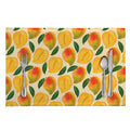 Ripe Mango Fruit Pattern Print Placemat
