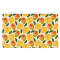 Ripe Mango Fruit Pattern Print Polyester Doormat