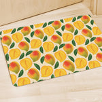 Ripe Mango Fruit Pattern Print Polyester Doormat