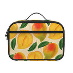 Ripe Mango Fruit Pattern Print Portable Lunch Bag