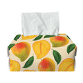 Ripe Mango Fruit Pattern Print Rectangle Tissue Box Cover