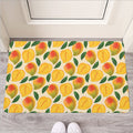 Ripe Mango Fruit Pattern Print Rubber Doormat
