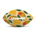 Ripe Mango Fruit Pattern Print Rugby Ball
