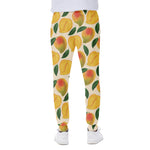Ripe Mango Fruit Pattern Print Scuba Joggers