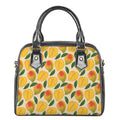 Ripe Mango Fruit Pattern Print Shoulder Handbag