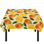 Ripe Mango Fruit Pattern Print Tablecloth