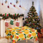 Ripe Mango Fruit Pattern Print Tablecloth