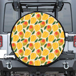 Ripe Mango Fruit Pattern Print Tire Cover
