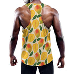 Ripe Mango Fruit Pattern Print Training Tank Top