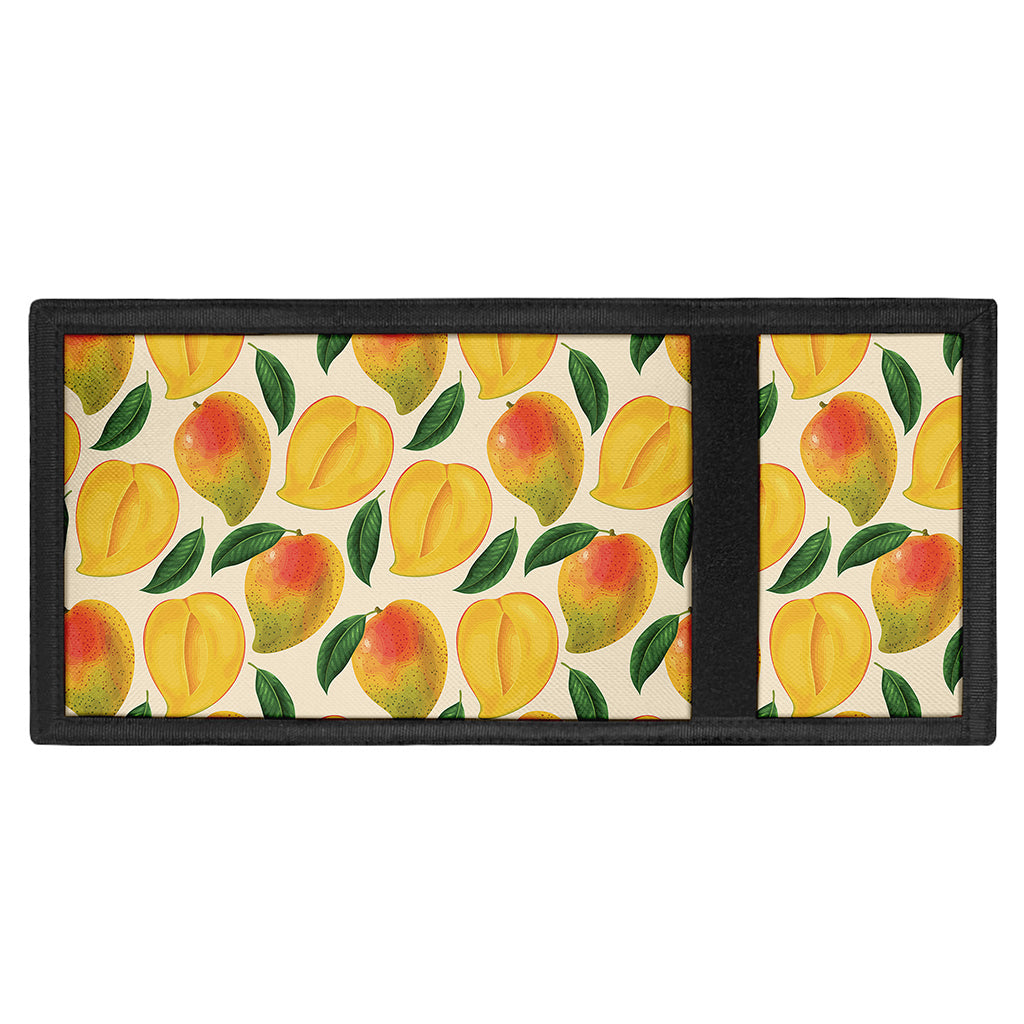Ripe Mango Fruit Pattern Print Trifold Wallet