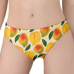 Ripe Mango Fruit Pattern Print Women's Panties