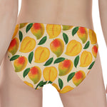 Ripe Mango Fruit Pattern Print Women's Panties