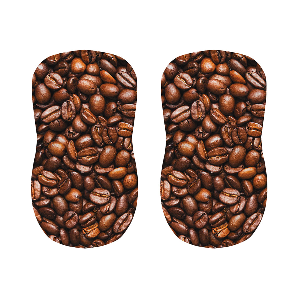 Roasted Coffee Bean Print Bar Stool Covers