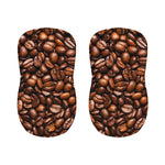Roasted Coffee Bean Print Bar Stool Covers