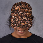 Roasted Coffee Bean Print Baseball Cap