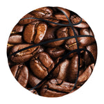 Roasted Coffee Bean Print Basketball