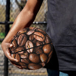 Roasted Coffee Bean Print Basketball