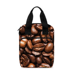 Roasted Coffee Bean Print Bible Tote Bag