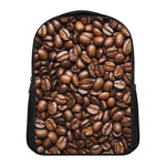 Roasted Coffee Bean Print Casual Backpack