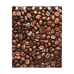 Roasted Coffee Bean Print Curtain