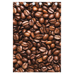 Roasted Coffee Bean Print Curtain