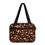 Roasted Coffee Bean Print Double Strap Bible Bag