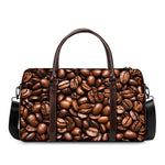 Roasted Coffee Bean Print Duffle Bag