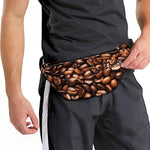 Roasted Coffee Bean Print Fanny Pack