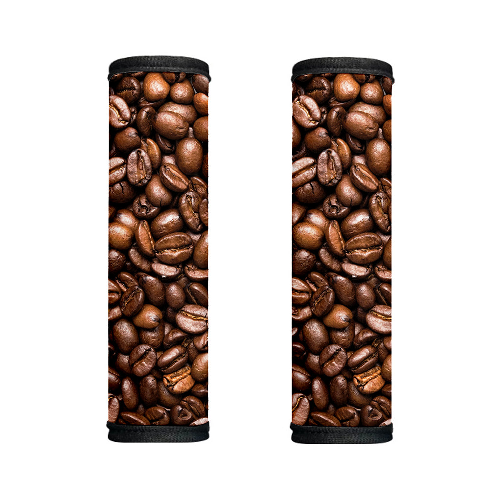Roasted Coffee Bean Print Handle Covers