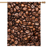 Roasted Coffee Bean Print House Flag