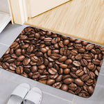 Roasted Coffee Bean Print Indoor Door Mat