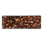 Roasted Coffee Bean Print Long Kitchen Mat