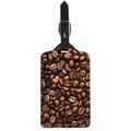 Roasted Coffee Bean Print Luggage Tag