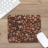 Roasted Coffee Bean Print Mouse Pad