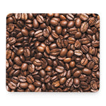 Roasted Coffee Bean Print Mouse Pad