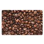 Roasted Coffee Bean Print Polyester Doormat