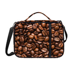 Roasted Coffee Bean Print Shoulder Strap Bible Bag