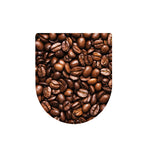 Roasted Coffee Bean Print Toilet Lid Cover
