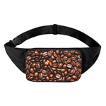 Roasted Coffee Bean Print Waist Bag