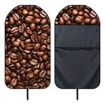 Roasted Coffee Bean Print Waterproof Car Seat Cover