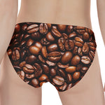 Roasted Coffee Bean Print Women's Panties