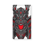 Robot Samurai Mask Print Baby Crib Sheet