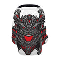 Robot Samurai Mask Print Baby Seat Cover