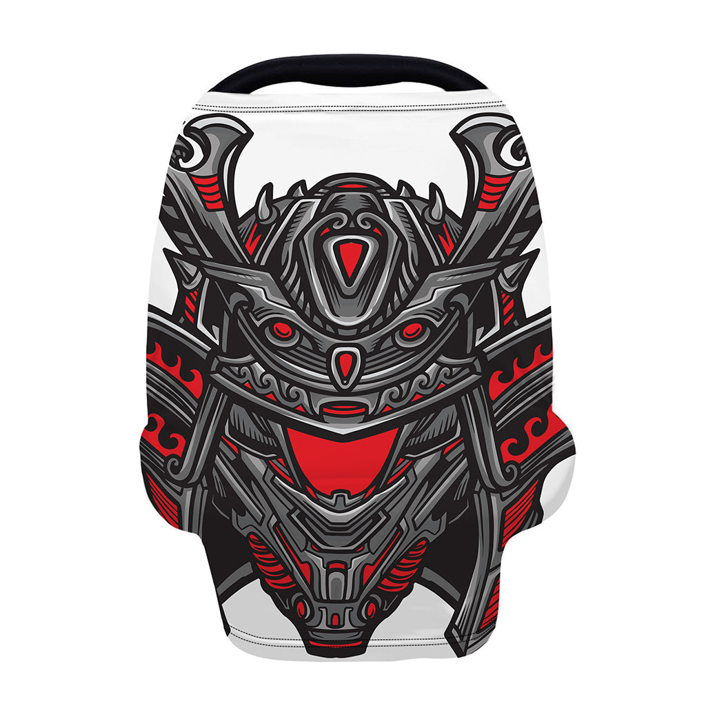 Robot Samurai Mask Print Baby Seat Cover