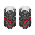 Robot Samurai Mask Print Bar Stool Covers